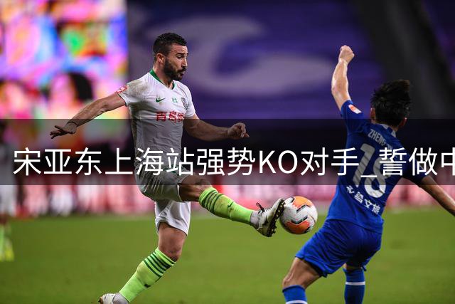 宋亚东上海站强势KO对手 誓做中国首位UFC世界冠军